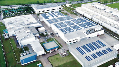 factory top view
