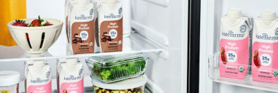 food in fridge