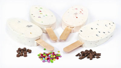 Wide range of single-serve ice cream with large inclusions