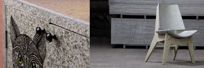 Furniture and board made from cartons