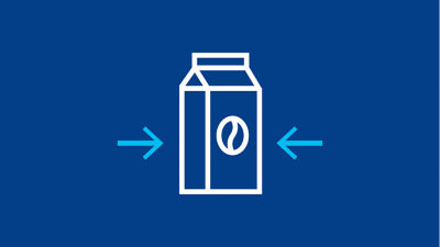 Illustration, gable top carton package