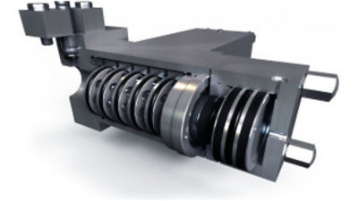 HD100 homogenizer part with white background