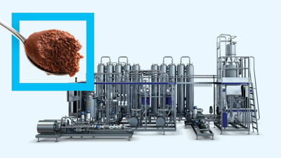 Heat treatment equipmet for desserts, Tetra Pak Indirect UHT unit PFF