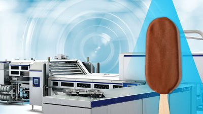 Equipment and ice cream stick