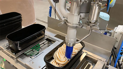 ice cream robot filler