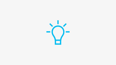 Icon of light bulb