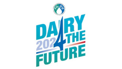 Dairy 4 the future logo, IDF World Dairy Summit 2024