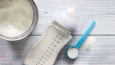 Infant formula and baby bottle