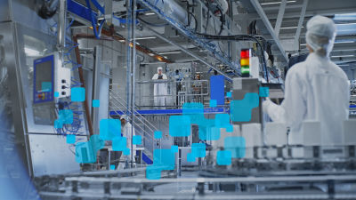 Connected workforce in a factory