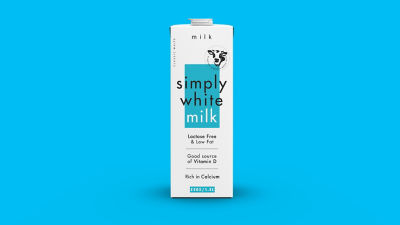 Lactose free milk in Tetra Brik Aseptic carton
