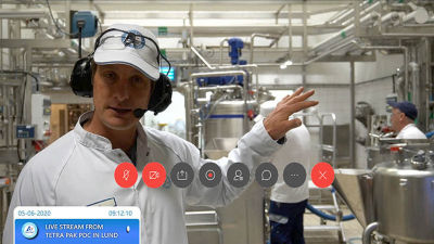 Transmisión en vivo, Centro de Desarrollo de Producto en Lund