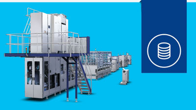 Tetra Pak E3/Speed Hyper on blue background with euro-sign