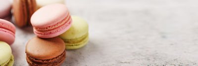 ice cream macrons