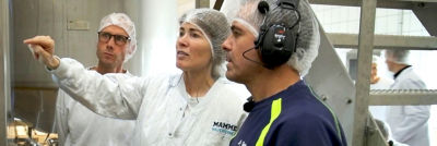 Mammen dairy, customers and Tetra Pak expert