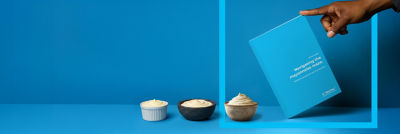 Mayo whitepaper, 3 small bowls with mayonnaise