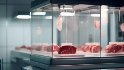 cultivated meat in a lab