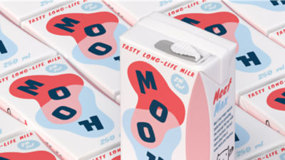 Leche Mooh en envase tetra pak