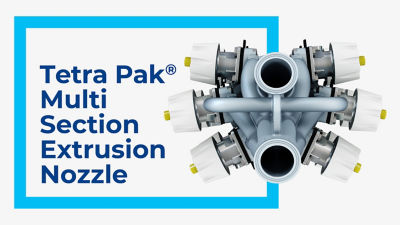 Multi Section Extrusion Nozzle, ice cream extrusion equipment