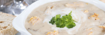 Soup in bowl
