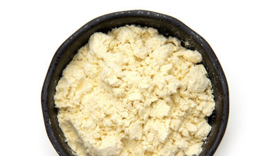 Okara in bowl