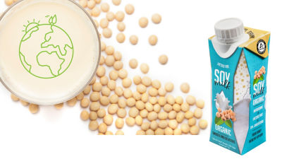 Package and soya beans