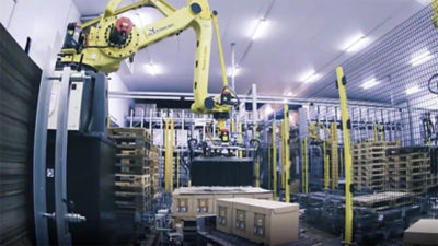 Palletising at Hellenic Dairies with automation solutions