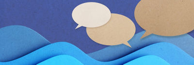 Bulles de texte, support carton