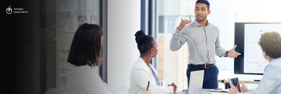 People in meeting