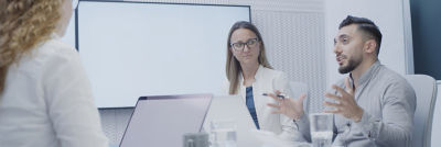 People in meeting