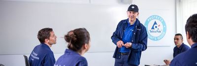 People in classroom training session