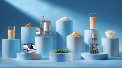 Grains, equipment and plant-based beverages