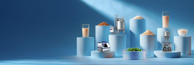 Grains, plant-based beverages and equipment