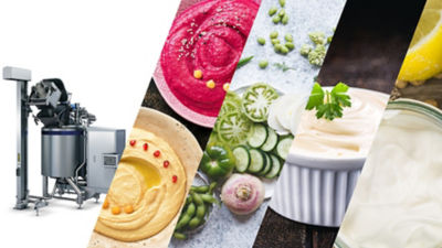 Hummus and other plant-based dips and sauces
