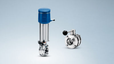 plant component butterfly valve