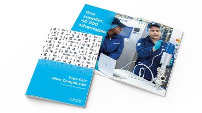 Folleto de componentes de planta Tetra Pak 