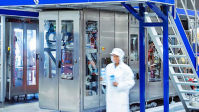 Interior scene from plant.