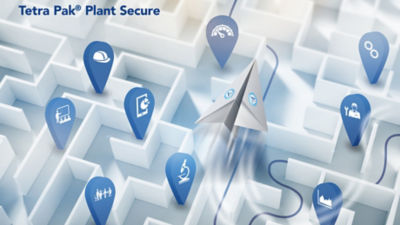 TPS Tetra Pak® Plant Secure maze