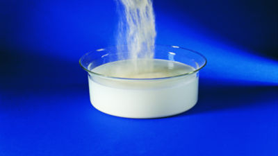 Powder in a bowl