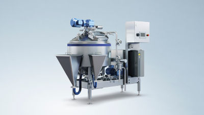 High shear mixer batch units B200 and B300A for industrial food processing