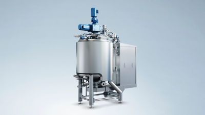 High shear mixer batch unit for processing applications