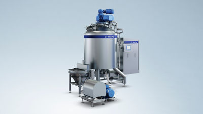 Mixer used for sauces and dressing formulations
