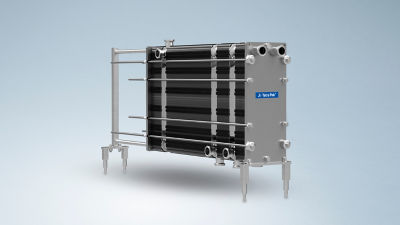 Heat exchanger equipment used in food production