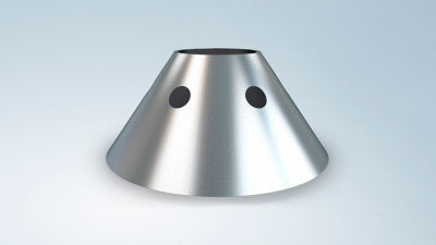 Separator disc component with polynode technology