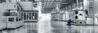 Filling line and processing equipment