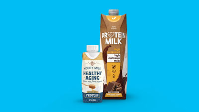 Protein drinks in Tetra Prisma Aseptic carton packages