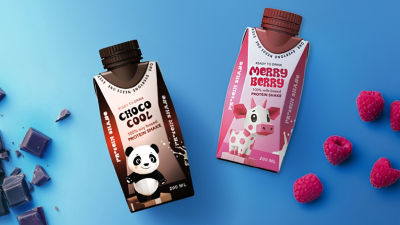 Protein shakes in Tetra Prisma Aseptic carton packages