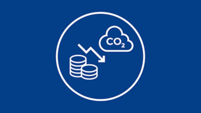 CO2 and cost icon