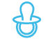 icon of a pacifier