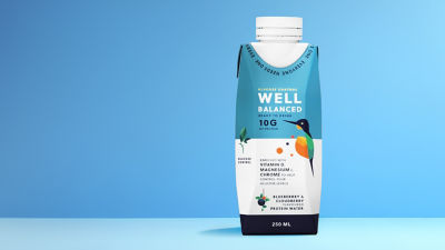 Nutrition drink in Tetra Prisma Aseptic carton package