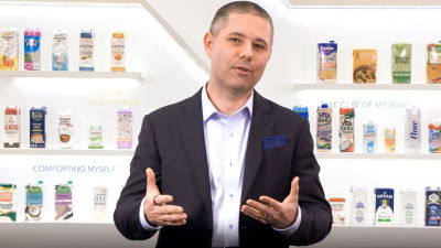 Sasha Ilyukhin in the product room